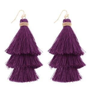 ITS SENSE Tassel Earrings
